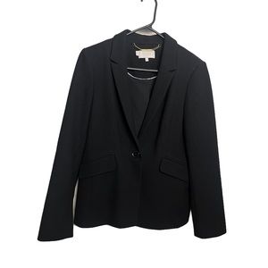 Hobbs London Jacket Black Blazer Single Button Work Career Women’s US 8
